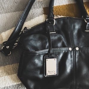 👛Black Leather Handbag👛